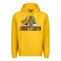 Lemon steppin into juneteenth Premium Hoodie - SublimationCraftShop