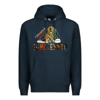 Navy steppin into juneteenth Premium Hoodie - SublimationCraftShop