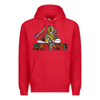 Red steppin into juneteenth Premium Hoodie - SublimationCraftShop