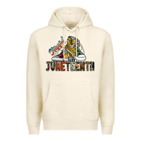 Tofu steppin into juneteenth Premium Hoodie - SublimationCraftShop
