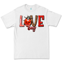 White Love bug Premium Tee - HowdyJamesFarm