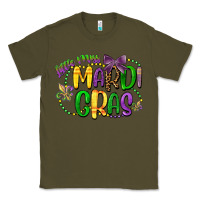 Army Green little miss mardi gras Classic Tee - CowGirlArtShop
