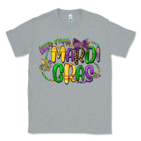 Heather Grey little miss mardi gras Classic Tee - CowGirlArtShop