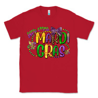 Red little miss mardi gras Classic Tee - CowGirlArtShop