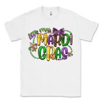 White little miss mardi gras Classic Tee - CowGirlArtShop