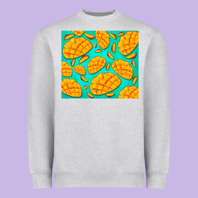 Mango Heavyweight Sweatshirt Designed By Barkaloodesign