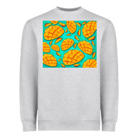 Heather Grey mango Heavyweight Sweatshirt - BarkalooDesign