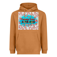 Meerkat candy cane Christmas Heavyweight Hoodie - AdoDesignShop