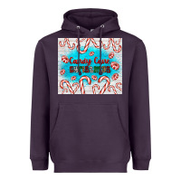 Plum candy cane Christmas Heavyweight Hoodie - AdoDesignShop