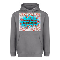 Storm candy cane Christmas Heavyweight Hoodie - AdoDesignShop
