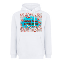 White candy cane Christmas Heavyweight Hoodie - AdoDesignShop