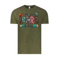 Vintage Olive y'all gonna learn today Vintage Tee - OliviaCreatesArt