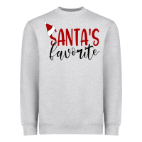 Santa's Favorite Ho Heavyweight Sweatshirt | Teevron