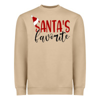 Mushroom Santa's Favorite Ho Heavyweight Sweatshirt - DesigneFamous
