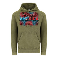 Vintage Olive America america america america 4th of july Vintage Hoodie - FaDigitalArtStudio