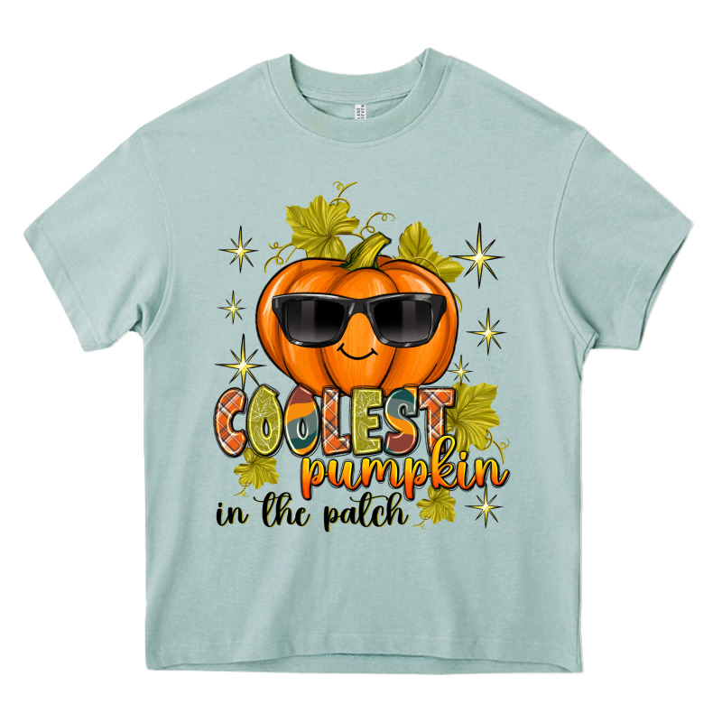 Coolest Pumpkin In The Patch Heavy Core Tee by texasbilliewilder | Teevron