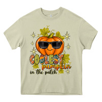 Mossy Coolest Pumpkin In The Patch Heavy Core Tee - texasbilliewilder