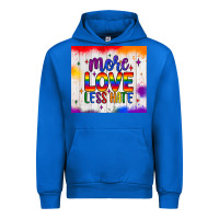 Cobalt more love less hate tumbler Urban Hoodie - JahusDesignShop