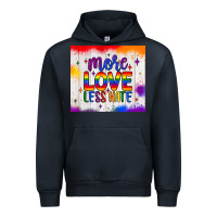 Navy more love less hate tumbler Urban Hoodie - JahusDesignShop