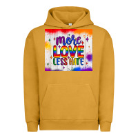 Pigment Peanut Butter more love less hate tumbler Urban Hoodie - JahusDesignShop