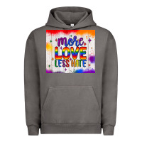 Pigment Tornado more love less hate tumbler Urban Hoodie - JahusDesignShop
