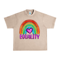 French Oak equality rainbow Urban Heavy Tee - OliviaCreatesArt