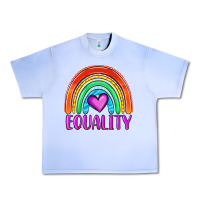 Grape Ice equality rainbow Urban Heavy Tee - OliviaCreatesArt