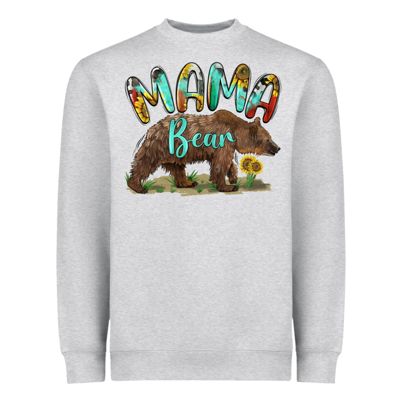 Mama Bear Heavyweight Sweatshirt by BarkalooDesign | Teevron