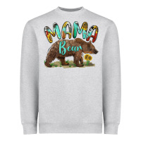 Heather Grey mama bear Heavyweight Sweatshirt - BarkalooDesign