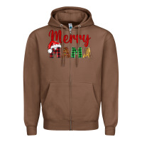 Chestnut merry mama Zipper Hoodie - BarkalooDesign