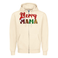 Sandshell merry mama Zipper Hoodie - BarkalooDesign