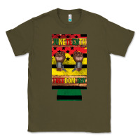 Army Green juneteenth freedom day 12 oz can cooler (slim) 2 Classic Tee - Artiststas