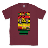 Burgundy juneteenth freedom day 12 oz can cooler (slim) 2 Classic Tee - Artiststas