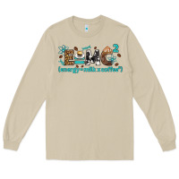 Mushroom e=mc2 energy milk coffee bbs Long Sleeve Tee - BundleAndBundleShop