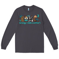 Smoke e=mc2 energy milk coffee bbs Long Sleeve Tee - BundleAndBundleShop