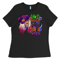 Black in a world full of princesses be a witch Ladies Tee - CowGirlArtShop