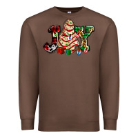 Chestnut joy with christmas tree cake ado Premium Sweatshirt - AdoDesignShop