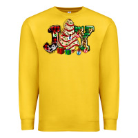 Lemon joy with christmas tree cake ado Premium Sweatshirt - AdoDesignShop