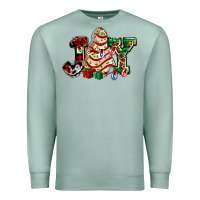 Seafoam joy with christmas tree cake ado Premium Sweatshirt - AdoDesignShop