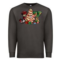Smoke joy with christmas tree cake ado Premium Sweatshirt - AdoDesignShop