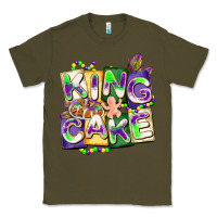 Army Green king cake mardi gras Classic Tee - CowGirlArtShop