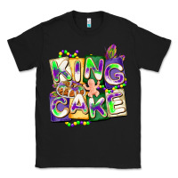 Black king cake mardi gras Classic Tee - CowGirlArtShop
