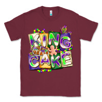 Burgundy king cake mardi gras Classic Tee - CowGirlArtShop