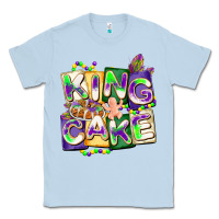 Dusty Blue king cake mardi gras Classic Tee - CowGirlArtShop
