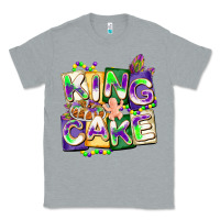 Heather Grey king cake mardi gras Classic Tee - CowGirlArtShop