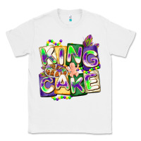 White king cake mardi gras Classic Tee - CowGirlArtShop