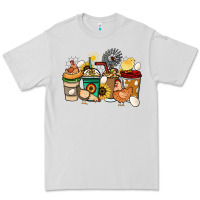 Dove Grey Chicken coffee cups Premium Tee - HowdyJamesFarm