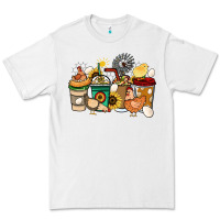 White Chicken coffee cups Premium Tee - HowdyJamesFarm