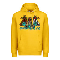 Lemon Christmas With Tribe Premium Hoodie - CowhideDigitalArt