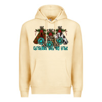 Pina Colada Christmas With Tribe Premium Hoodie - CowhideDigitalArt